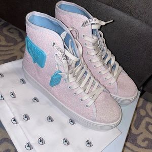 Chiara Ferragni size 9 sneakers. Never worn